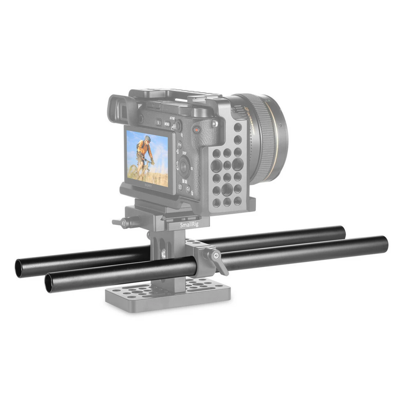 SmallRig 2pcs 15mm Black Aluminum Alloy Rod(M12-30cm) 12inch 1053 7 SmallRig 2pcs 15mm Black Aluminum Alloy Rod(M12-30cm) 12inch 1053 - Image 5