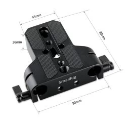 SmallRig 1674 Baseplate With Dual 15mm Rod Clamp -RAM MOUNTS Store 1674 3
