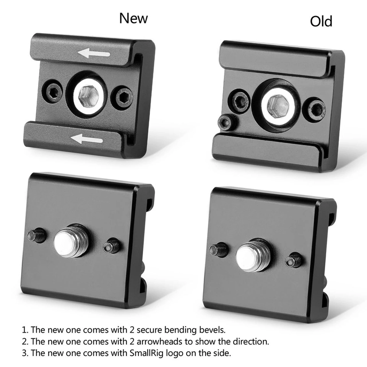 SmallRig Cold Shoe (2pcs Pack) 2060 5 SmallRig Cold Shoe (2pcs Pack) 2060 - Image 3