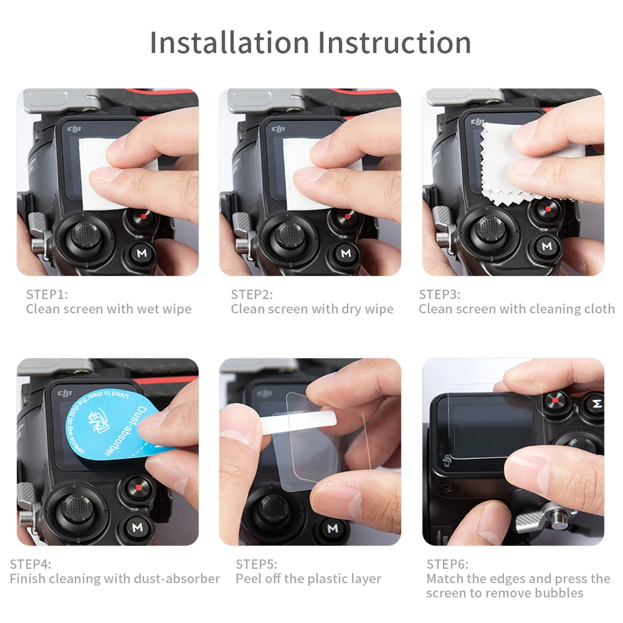 SmallRig Screen Protector For DJI RS 2 Gimbal(2 Pcs)3029 10 SmallRig Screen Protector For DJI RS 2 Gimbal(2 Pcs)3029 - Image 8