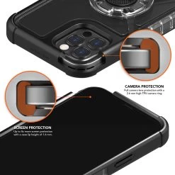 ROKFORM Crystal Case - IPhone 12/12 Pro 13 ROKFORM Crystal Case - IPhone 12/12 Pro -RAM MOUNTS Store 307020P 2