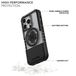 ROKFORM IPhone 14 Pro Crystal Case -RAM MOUNTS Store 309120P 2