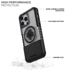 ROKFORM IPhone 14 Pro Max Crystal Case -RAM MOUNTS Store 309320P 2