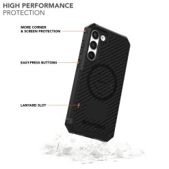 ROKFORM Samsung Galaxy S23+ Magnetic Rugged Case -RAM MOUNTS Store 310801P 2