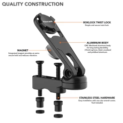 ROKFORM Pro Series Motorcycle Perch Mount 14 ROKFORM Pro Series Motorcycle Perch Mount -RAM MOUNTS Store 334201P 3