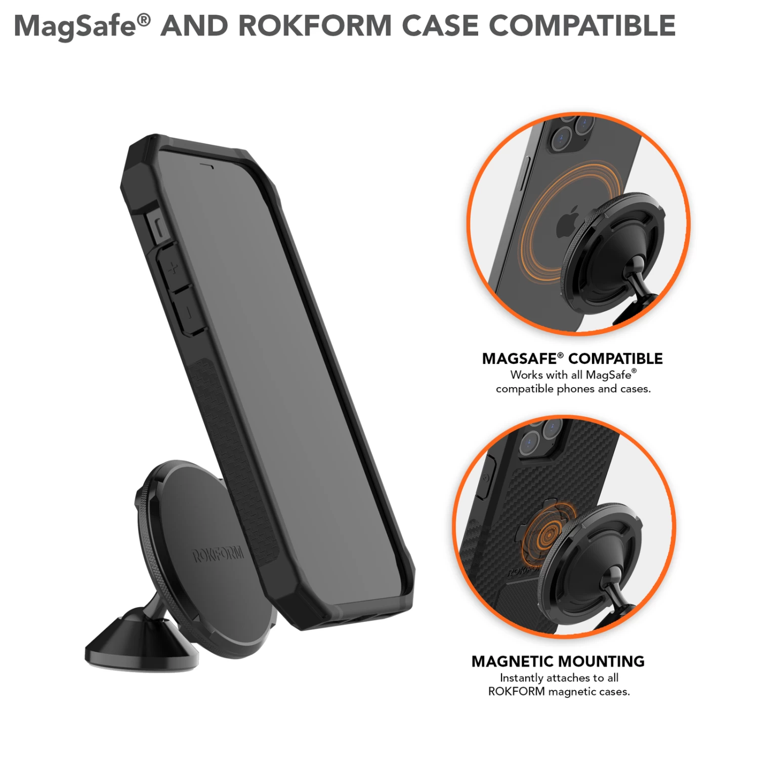 ROKFORM Dual Magnet Swivel Mount - MagSafe Compatible 6 ROKFORM Dual Magnet Swivel Mount - MagSafe Compatible - Image 4