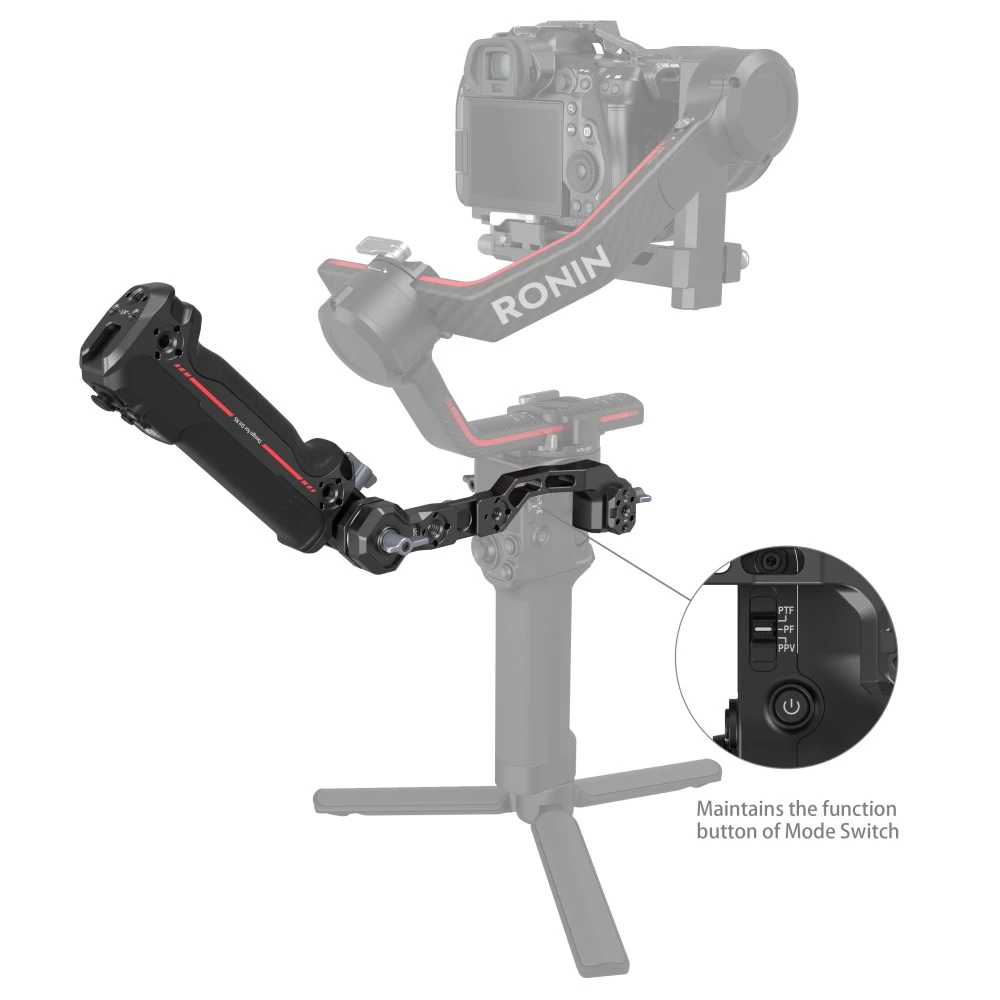 SmallRig Wireless Control Sling Handgrip For DJI RS Series 3919 9 SmallRig Wireless Control Sling Handgrip For DJI RS Series 3919 - Image 7