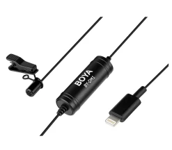 BOYA BY-DM1 Lavalier Microphone For Apple Smartphones -RAM MOUNTS Store 500315 2