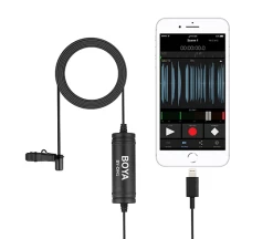 BOYA BY-DM1 Lavalier Microphone For Apple Smartphones