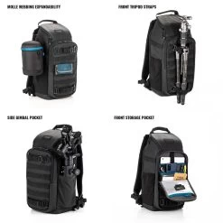 Tenba Axis V2 16L Backpack - Black -RAM MOUNTS Store 637752 4