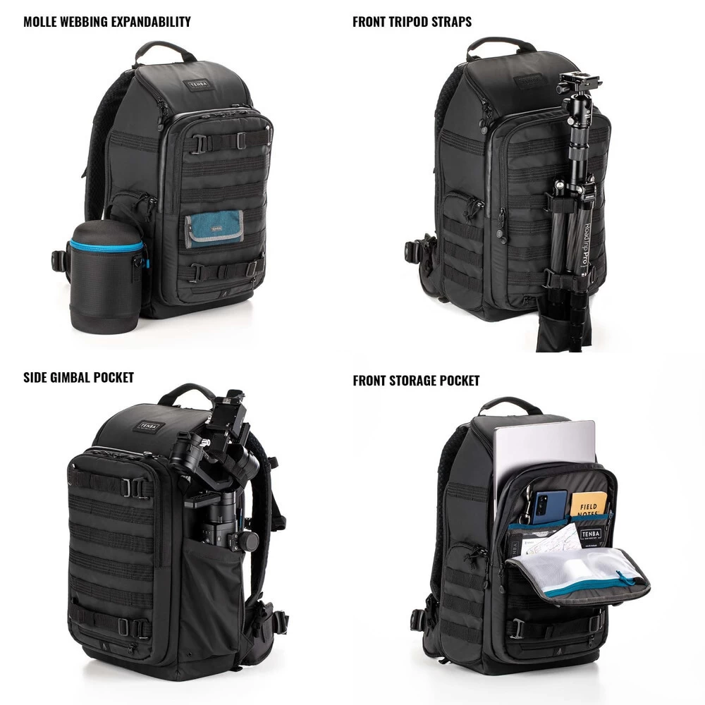 Tenba Axis V2 20L Backpack - Black 6 Tenba Axis V2 20L Backpack - Black - Image 4