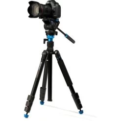 Benro S4 Head Aero4 Travel Angel Video Tripod Kit (A2883F) -RAM MOUNTS Store A2883FS4 6