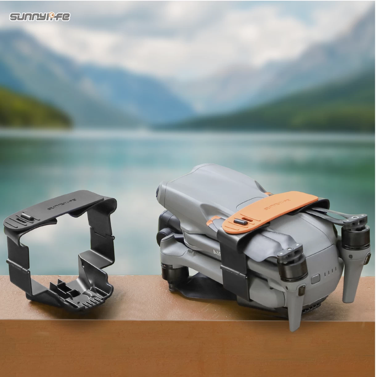 SunnyLife DJI Air 3 Propeller Holder - Orange 4 SunnyLife DJI Air 3 Propeller Holder - Orange - Image 2