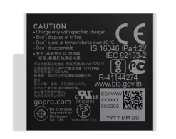 GoPro Enduro Rechargeable Battery 2-Pack For HERO12 / HERO11 / HERO10 / HERO9 Black -RAM MOUNTS Store ADBAT 211 2