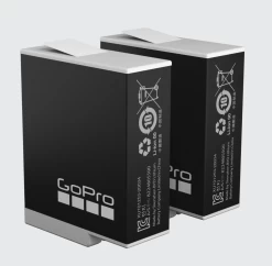 GoPro Enduro Rechargeable Battery 2-Pack For HERO12 / HERO11 / HERO10 / HERO9 Black