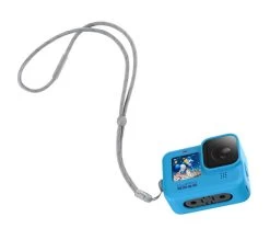 GoPro HERO12 / HERO11 / HERO10 / HERO9 Black Sleeve + Lanyard - Blue -RAM MOUNTS Store ADSST 003 2