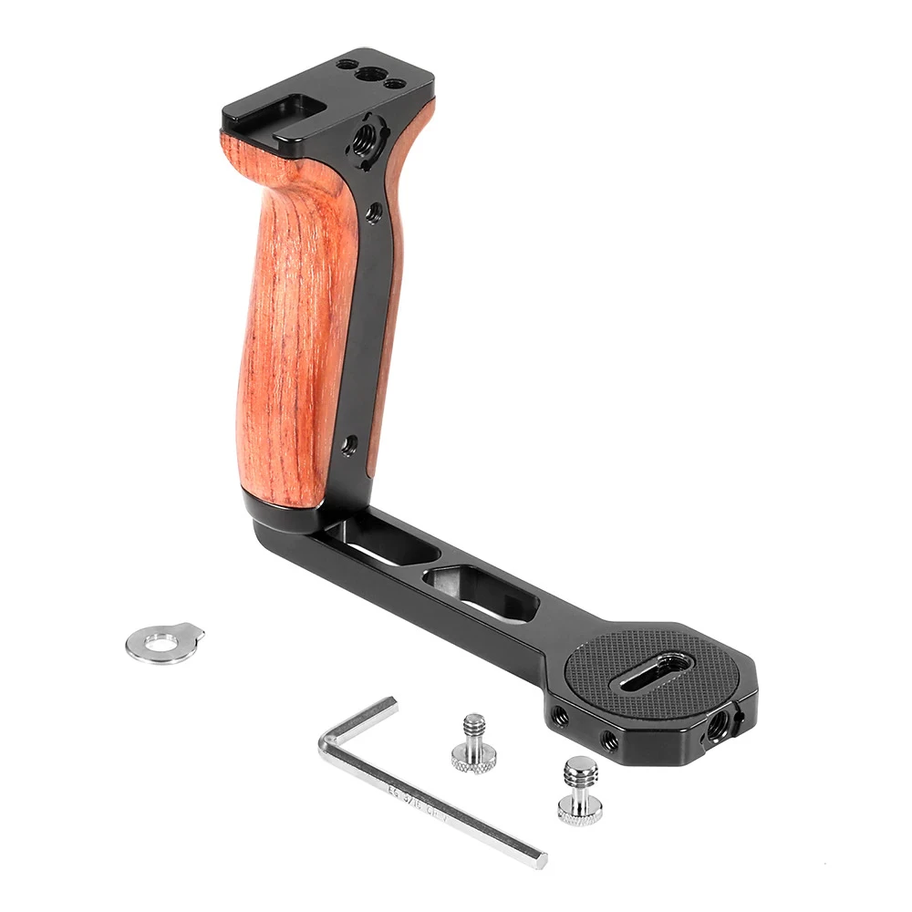SmallRig Universal Wooden Side Handle For DJI Ronin-S/Ronin-SC/Zhiyun Crane Series Gimbal BSS2222 4 SmallRig Universal Wooden Side Handle For DJI Ronin-S/Ronin-SC/Zhiyun Crane Series Gimbal BSS2222 - Image 2
