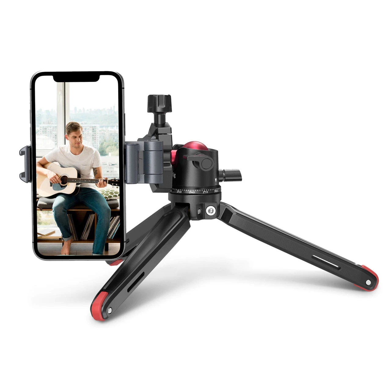 SmallRig Tabletop Mini Tripod With Panoramic Ball Head BUT2664 4 SmallRig Tabletop Mini Tripod With Panoramic Ball Head BUT2664 - Image 2