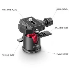 SmallRig Tabletop Mini Tripod With Panoramic Ball Head BUT2664 11 SmallRig Tabletop Mini Tripod With Panoramic Ball Head BUT2664 -RAM MOUNTS Store BUT2664 2