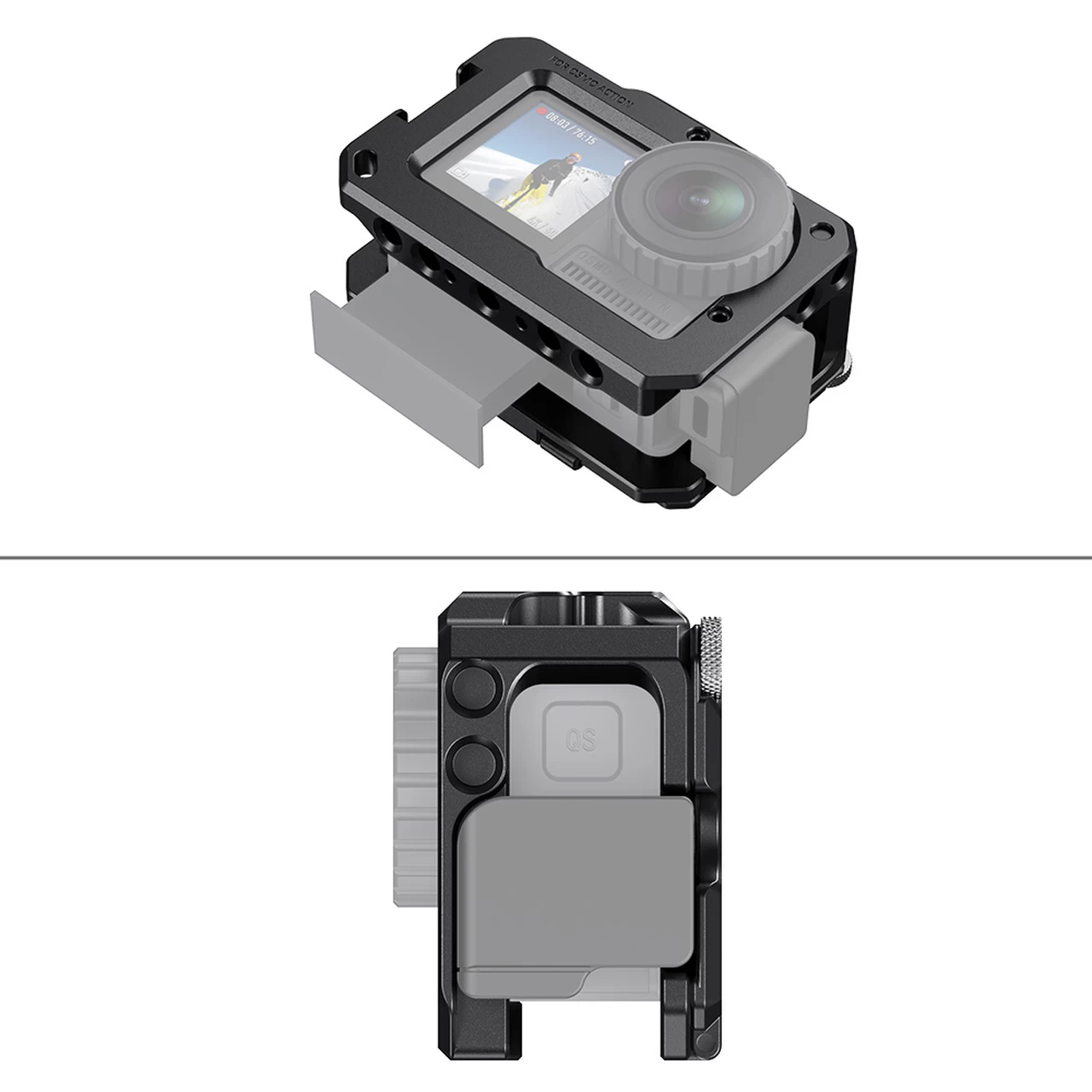 SmallRig Cage For DJI Osmo Action (Compatible With Microphone Adapter) CVD2475 8 SmallRig Cage For DJI Osmo Action (Compatible With Microphone Adapter) CVD2475 - Image 6