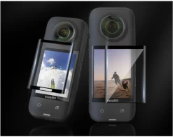 SunnyLife Tempered Glass Screen Protectors For Insta360 X3 (2 Pack)