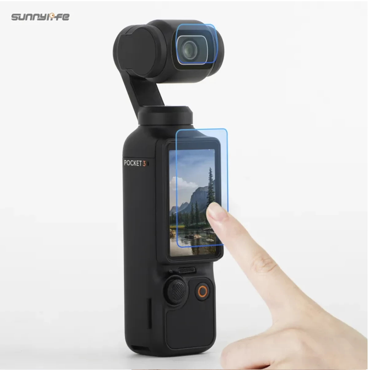 SunnyLife DJI Osmo Pocket 3 Tempered Glass Lens And Screen Protector 6 SunnyLife DJI Osmo Pocket 3 Tempered Glass Lens And Screen Protector - Image 4