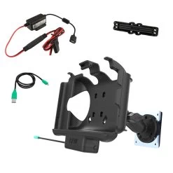 RAM MOUNTS RAM EZ-Roll'r Powered Mount For Samsung Tab Active3 And Tab Active2 -RAM MOUNTS Store RAM B 101 225B SAM60P V7B 4
