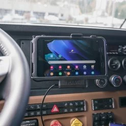 RAM MOUNTS RAM EZ-Roll'r Powered Mount For Samsung Tab Active3 And Tab Active2 -RAM MOUNTS Store RAM B 101 225B SAM60P V7B 5