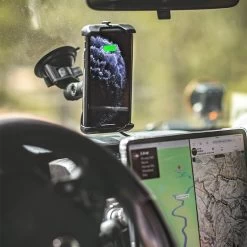 RAM MOUNTS RAM Quick-Grip Waterproof Wireless Charging Suction Cup Mount -RAM MOUNTS Store RAM B 166 UN14W 5