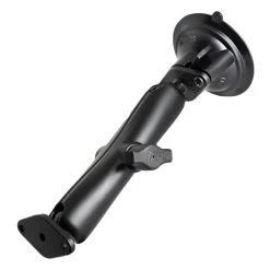 RAM MOUNTS RAM Twist-Lock Suction Cup Double Ball Mount - Long