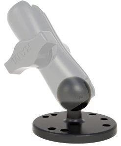 RAM MOUNTS RAM Round Plate With 1" Ball -RAM MOUNTS Store RAM B 202U 2