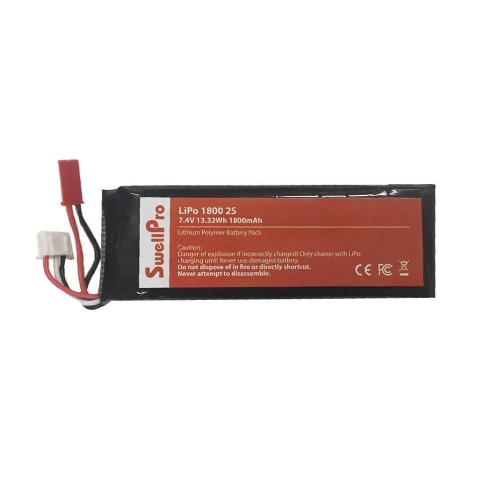 SwellPro Battery For Splashdrone 3Plus RC (2S 2300mAh) 2 SwellPro Battery For Splashdrone 3Plus RC (2S 2300mAh)