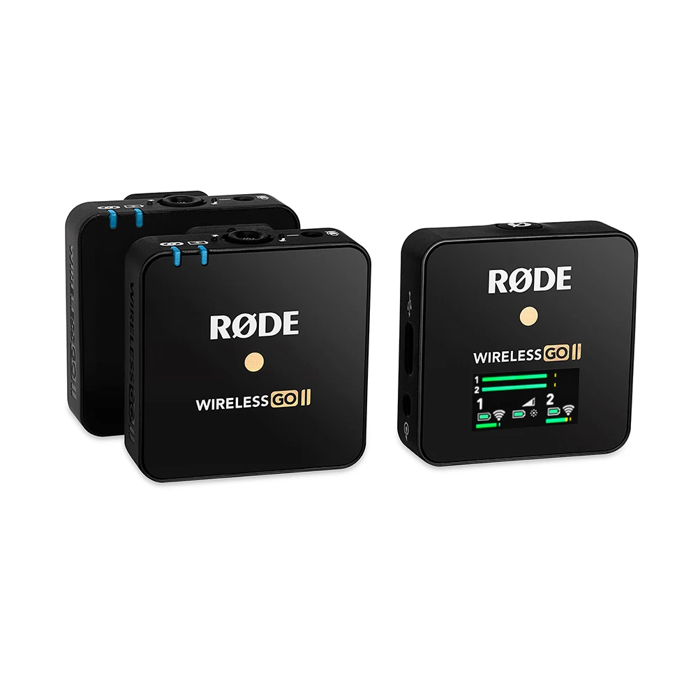 Rode Wireless Go II Dual Channel Wireless Microphone System 4 Rode Wireless Go II Dual Channel Wireless Microphone System - Image 2