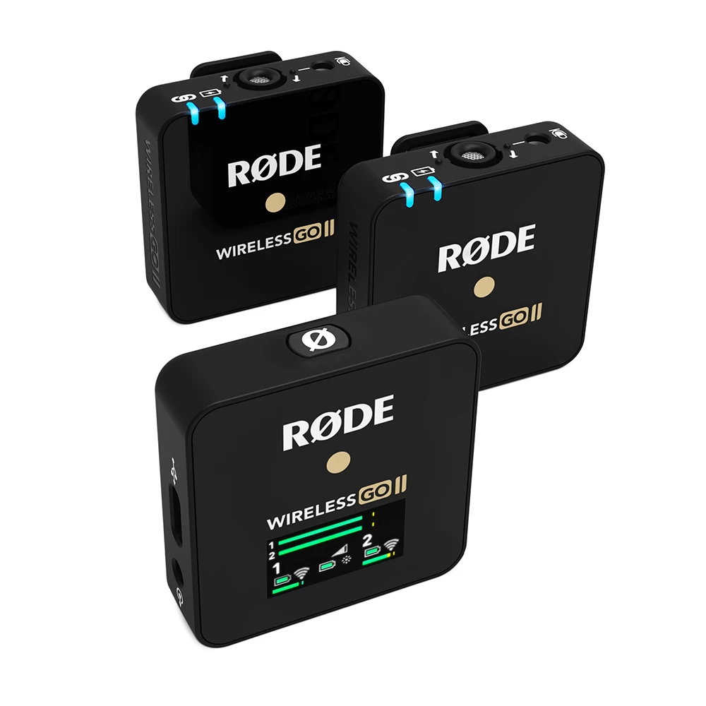 Rode Wireless Go II Dual Channel Wireless Microphone System 3 Rode Wireless Go II Dual Channel Wireless Microphone System